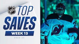 "Absolute Highway Robbery!" ️ Top NHL Saves of Week 13 | 2024-25 Highlights