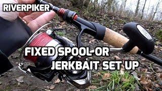 Jerkbait v Fixed spool for new pikers - (video 166)