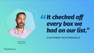 Delightful Customer Service | Customer Testimonials | BambooHR