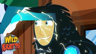 Activate Raven Powers | A Raven Outsmarts Zach Varmitech | Season 7 | Wild Kratts