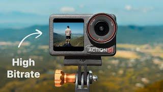 DJI Action 5 Pro High Bitrate | Test & Comparison