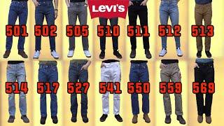 COMPLETE Guide To Levi's Jeans (Everything YOU Need To Know!)