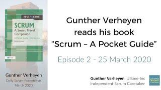 Gunther Verheyen reads his book "Scrum - A Pocket Guide" in Daily Scrum Pocketcasts - Episode 2