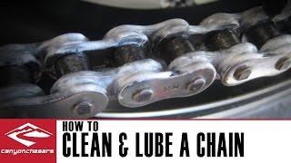 How to Clean and Lube a Motorcycle Chain 