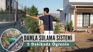 Bahçeden İlk Video: Ağaçlar İçin Damla Sulama Sistemi Kurulumu (Kendin Yap)