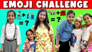 EMOJI CHALLENGE with @HarpreetSDC and @RamneekSingh1313  | Family Comedy Challenge  | Cute Sisters