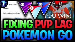 HOW TO FIX PVP LAG FOREVER! NO MORE FRAME DROPS IN THE GO BATTLE LEAGUE!! ( ANDROID ONLY)