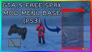 GTA 5 SPRX MOD MENU BASE (PS3) + FREE DOWNLOAD !