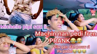 Prank/machin nan pèdi fren,,,Michelle pipi sou Lili,Nini kouri lage kòl