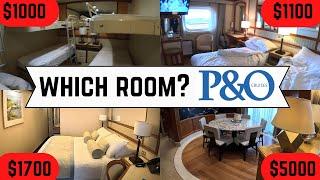 P&O Encounter Room Tours: A Glimpse into Luxury at Sea | Trippin Around Oz