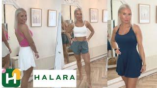 THE MOST INCREDIBLE GYM DRESS | SUMMER GYMWEAR HALARA HAUL | BEING MRS DUDLEY | AD