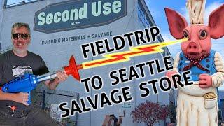 Let's Visit This Great Salvage Store In Seattle - Tools - Tat's Deli - Puget Sound Ferry Ride