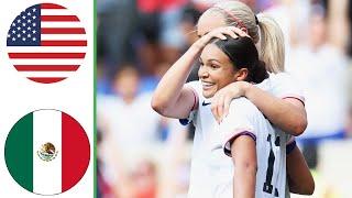 USA vs Mexico | Highlights | Women's Friendly 2024