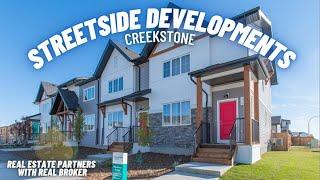 Streetside Developments / Brand New Modern Townhouses located in Creekstone, AB!