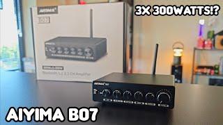 Aiyima B07 2.1 Amplifier - Short Review "POWERFUL AND VERY COMPACT!"