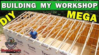 Building my Workshop | DIY Shed Build - 20 x 30 Mega Shop