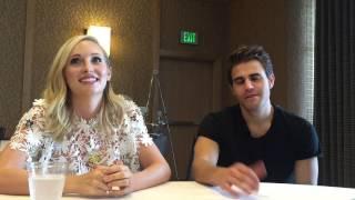 Vampire Diaries - Candice King and Paul Wesley Interview