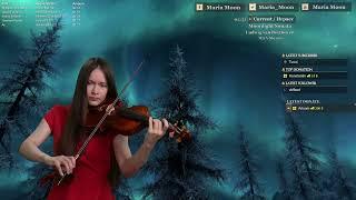  Beethoven in Skyrim? Yes! "Moonlight Sonata" on violin among dragon mountains ️