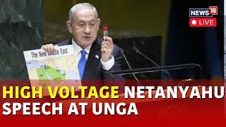 Netanyahu Warns Iran At UNGA | LIVE: Netanyahu Speech | Israel Hezbollah Latest News | N18L