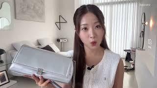 클래식로고 체인백 영롱한 SILVER🩶  디자이너가방 추천!