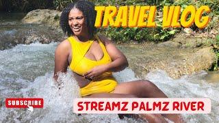 Hidden river in jamaica-Streamz Palmz River || #Streamzpalmz #jamaica #adventures