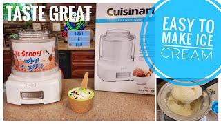 Cuisinart Ice Cream Maker Machine 1.5 Quart ICE-21 Review & How To Make Ice Cream