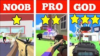 How to Beat a 5 Star Wanted Level!!! + Noob Revenge at the End! in Dude Theft Wars