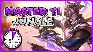 5 Minute Master Yi Guide - A Guide for League of Legends