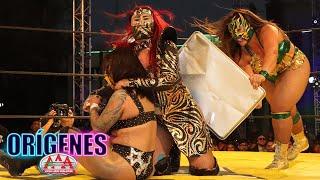 ELIMINATORIA REINA DE REINAS 2024 Sexy Star vs Flammer vs Lady Shani | Lucha Libre AAA Worldwide