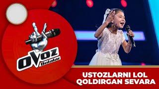 Ovoz Bolalar - SEVARA NARZULLAYEVA  | TO‘RT QADAM - SHAHZODA@TheVoiceofUzbekistan