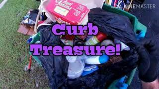 Trash day treasure and cash!