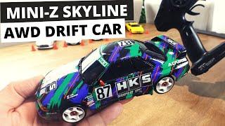 Mini-Z AWD Skyline RC Drift Car MA-020 - Quick Look