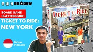 Board Game Playthrough EP216 - Ticket to Ride: New York