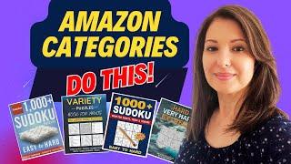 Mastering Amazon Categories: How to Properly Categorize Your Sudoku Puzzle Books