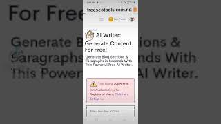 Write any Topic with Free AI Article Generator