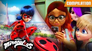 MIRACULOUS |  Compilation 17  FULL EPISODES ▶️ [Frightningale - Gorizilla - Robostus] Season 2