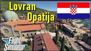 Microsoft Flight Simulator: Lovran - Opatija - Rijeka Tour [Croatia]