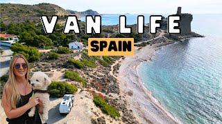 Exploring Spain's BEST FREE camping spots - Van Life Europe S5 Ep6