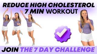 7-Minute Workout to Lower Cholesterol Naturally: Join the 7-Day Challenge for Better Health