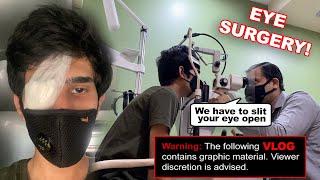 I got my EYE OPERATED! *GRAPHIC CONTENT* || Jake Sitlani