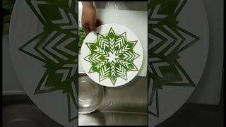 Simple Banana leaf snowflakes|| #craft #art #artist #artwork #viral #shorts #shortvideo