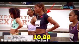 Gabby Thomas Dominates   The Race With A Thrilling 100 Meters Victory Texas Relays 2024