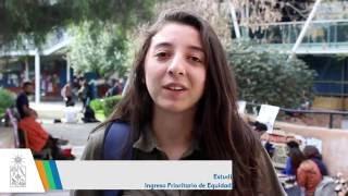 Testimonios de Ingresos Especiales de la Universidad de Chile