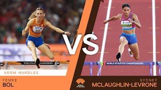 Bol vs McLaughlin-Levrone - World Athletics Championships Wins