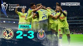 Chivas SOÑÓ, pero América puso orden y espera rival en cuartos | Concacaf Champions Cup