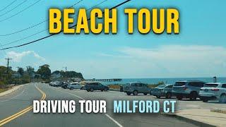 Best Beaches In Connecticut | 4k Neighborhood Driving Tour Of Gulf Beach Milford CT