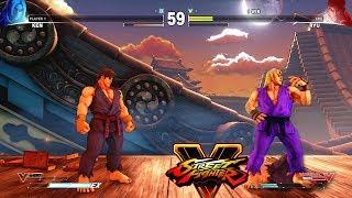 Street Fighter V Ken vs Ryu