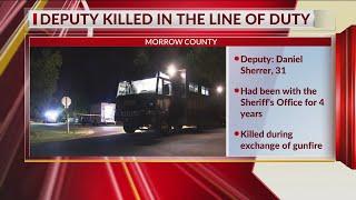 Morrow County deputy killed in the line of duty identified
