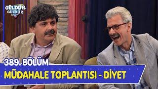 Müdahale Toplantısı - Diyet - 389. Bölüm (Güldür Güldür Show)