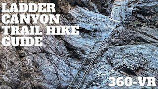 Ladder Canyon Trail & Painted Canyon Loop Hike Directions - 360° VR Video